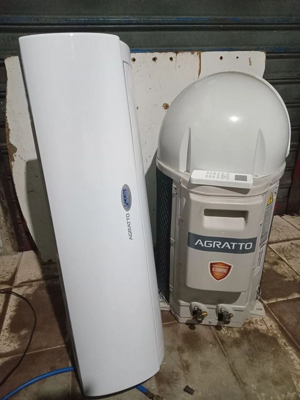 CENTRAL DE AR 9000BTUS SEMI NOVA MARCA AGRATO - Foto 3