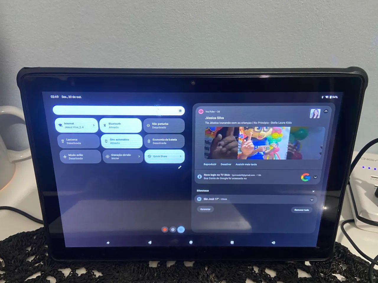 TABLET M13 novo 128GB