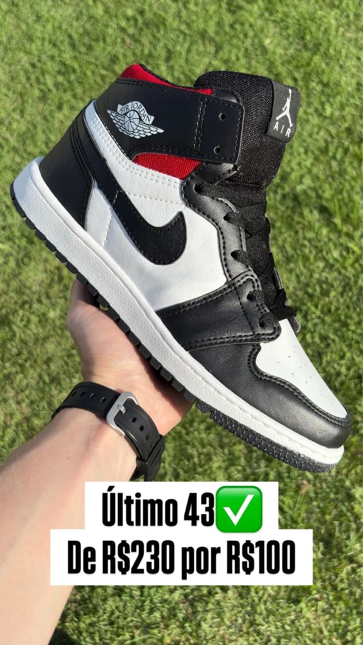Tênis Air Jordan High Novo 