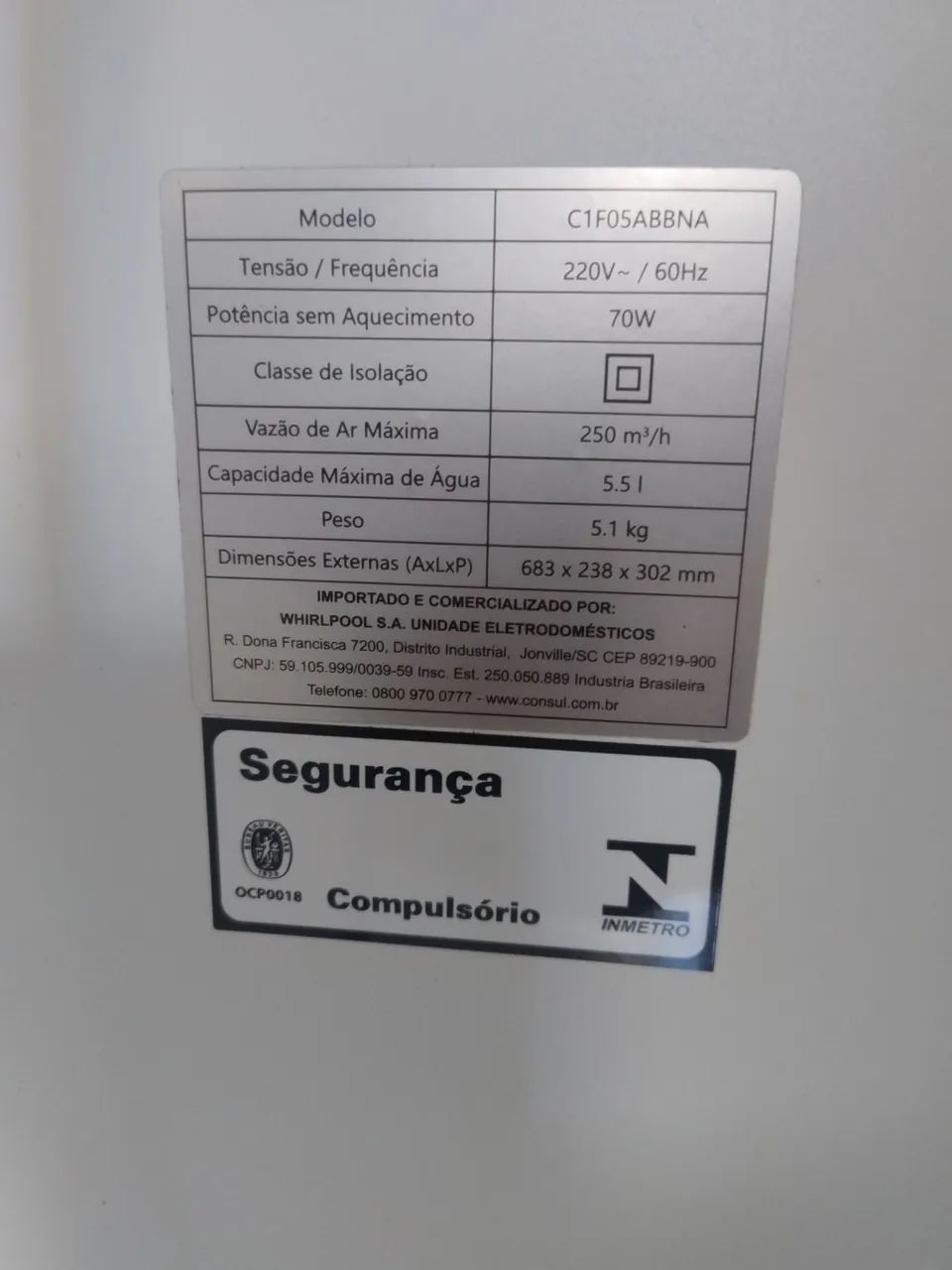 Climatizador Consul  - Foto 3