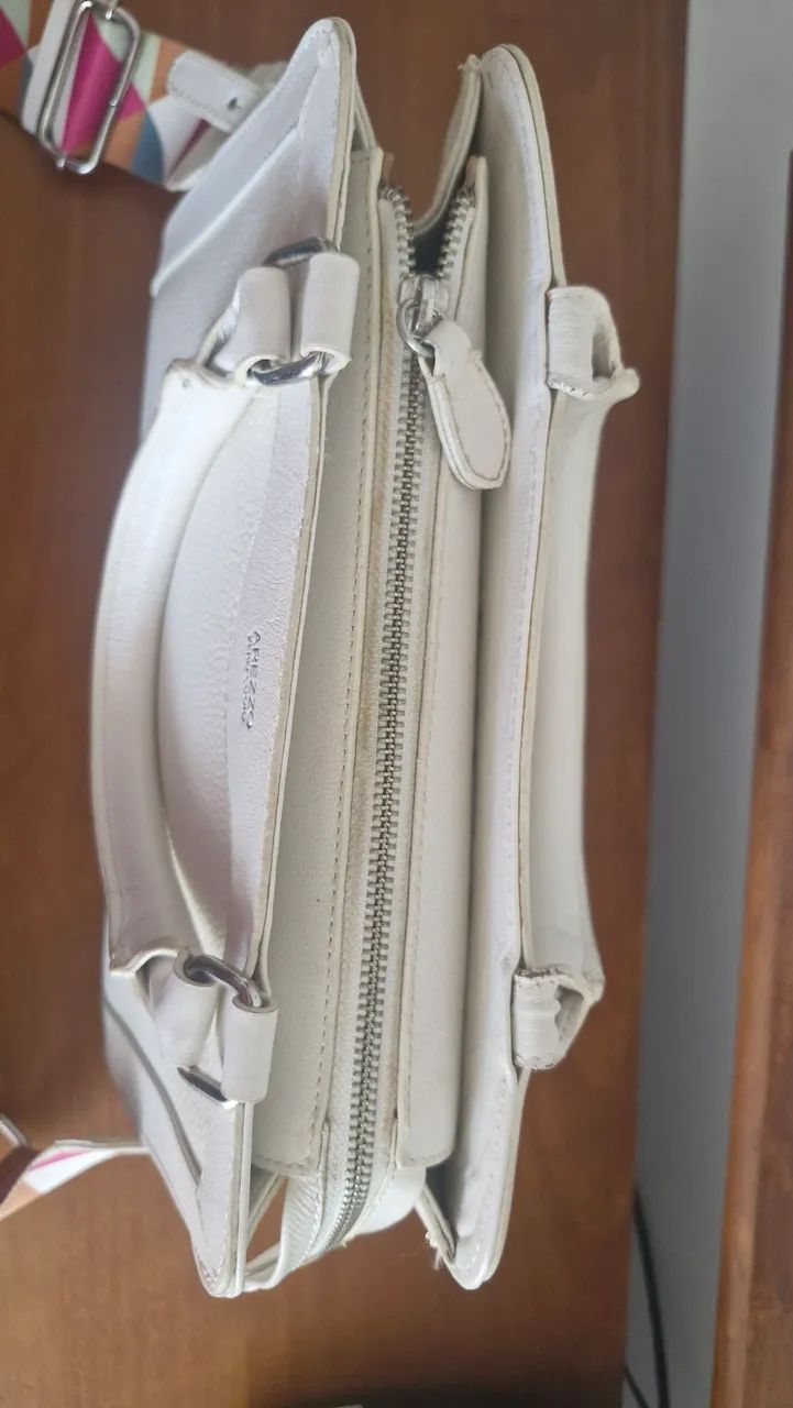 Bolsa Arezzo Off White  - Foto 5