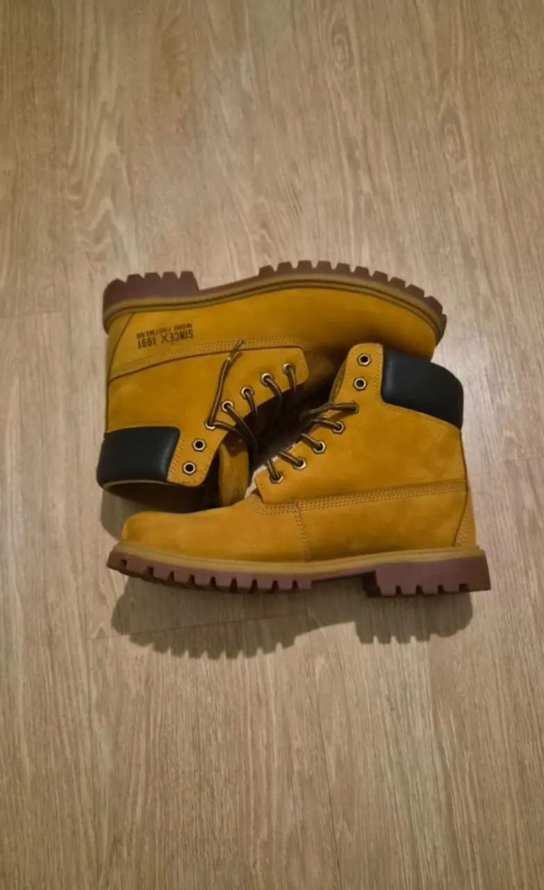 Bota tipo timberland macboot