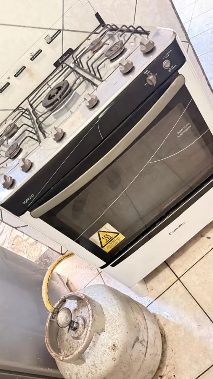 Vendo fogão 5 bocas completo  - Foto 3