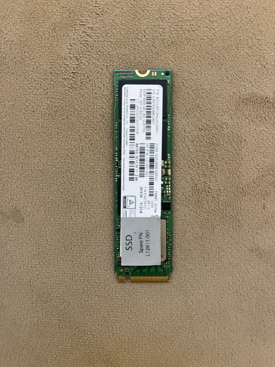 SSD NVME 512gb Samsung Pc Notebook Game