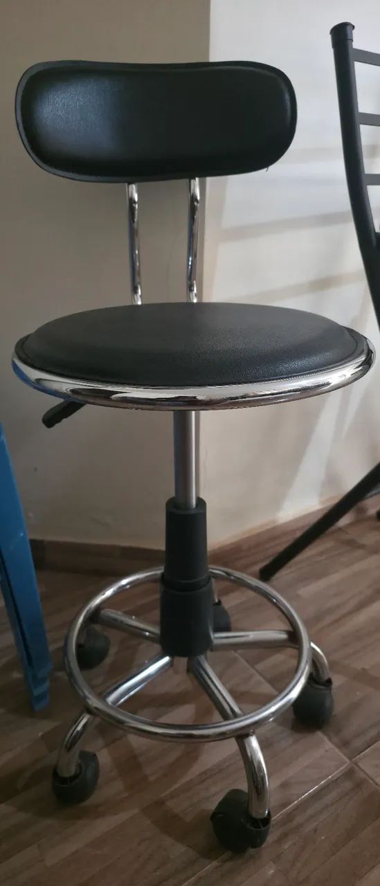Cadeira giratória inox - Foto 2