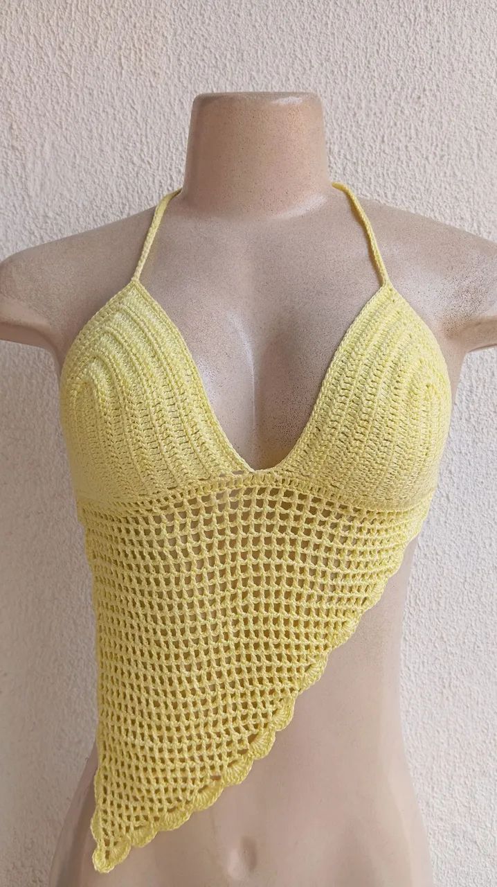 Cropped de Crochê  - Foto 3