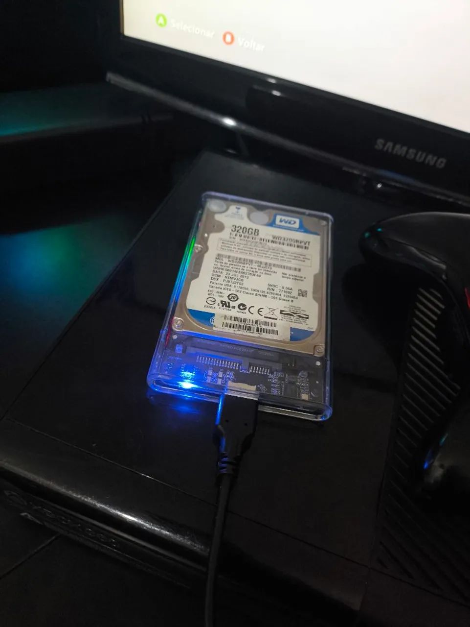 Xbox 360 super slim 320gb - Foto 4