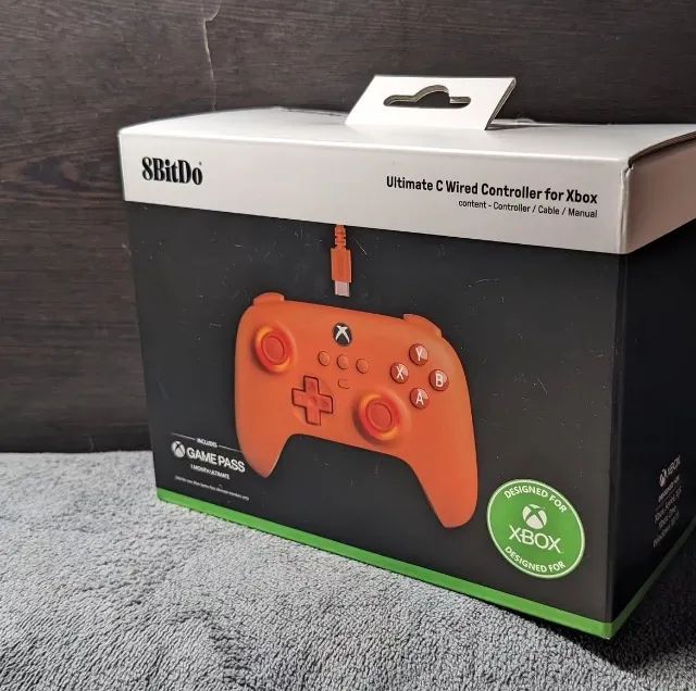 CONTROLE 8BITDO ULTIMATE C WIRED XBOX SERIES X/S, ONE E PC - HALL EFFECT ANTI-DRIFT - Foto 2