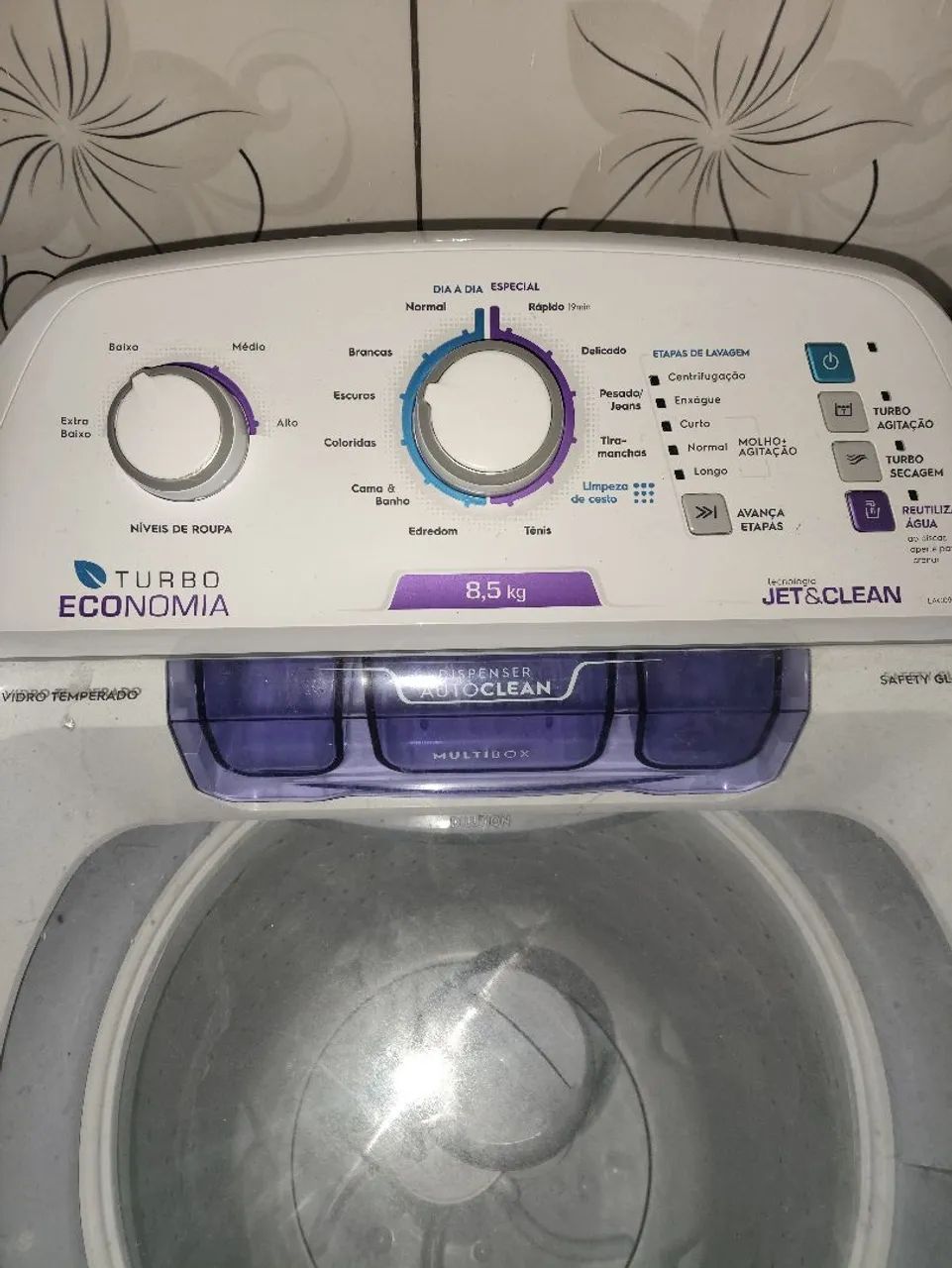 Lavadora Eletrolux 8,5kg 
