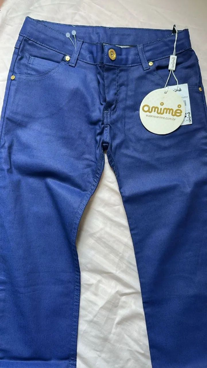 Calça infaltil Anime tamanho 14