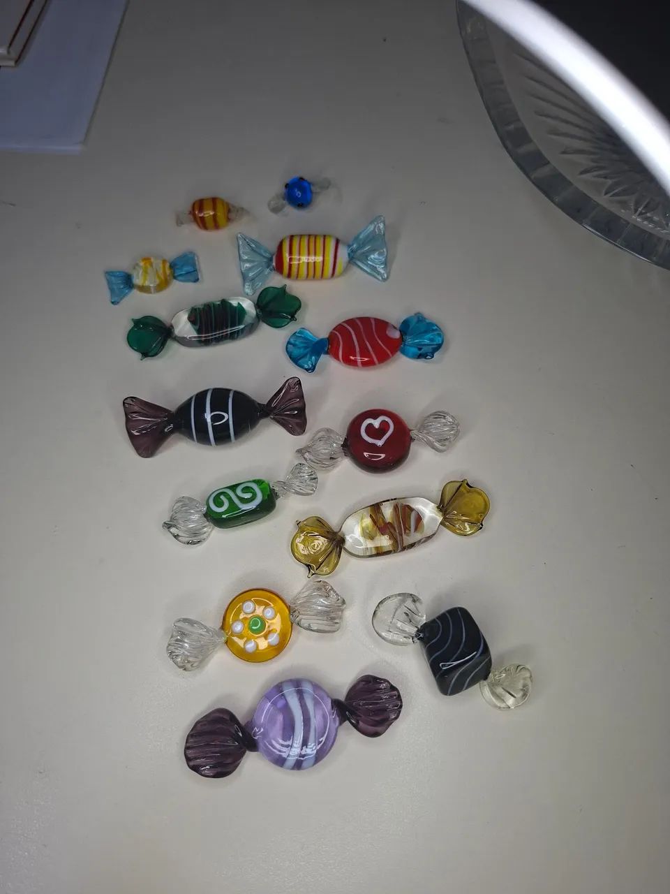 Kit contendo 13 balinhas de murano  - Foto 2
