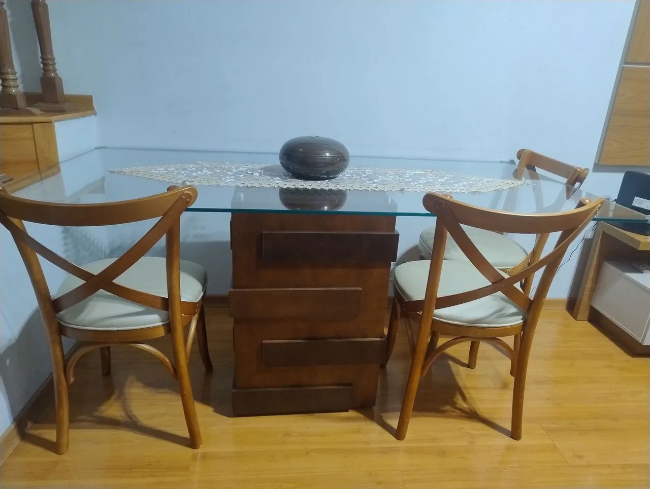 Conjunto de mesa e cadeira sala de jantar - Foto 2