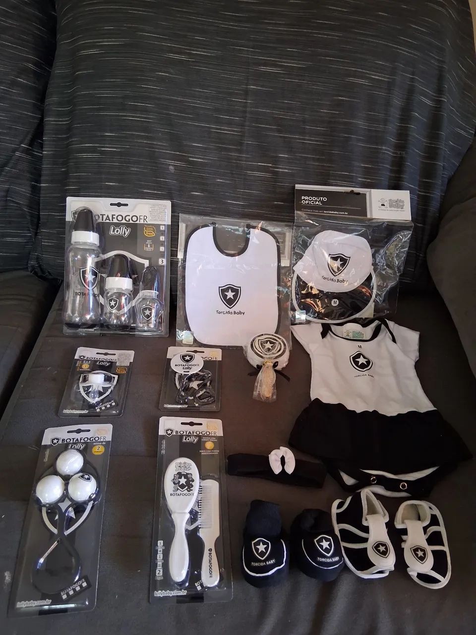 Kit para bebê do botafogo.  - Foto 3
