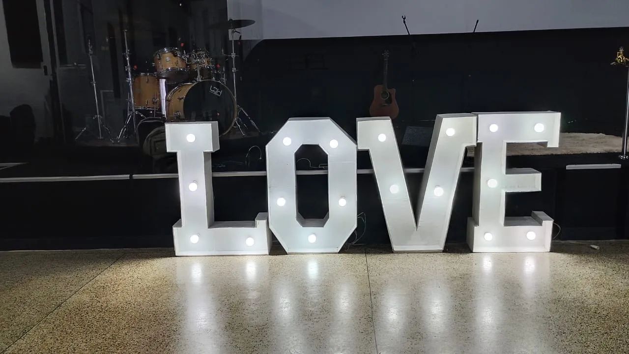 LETRAS PARA EVENTOS. 