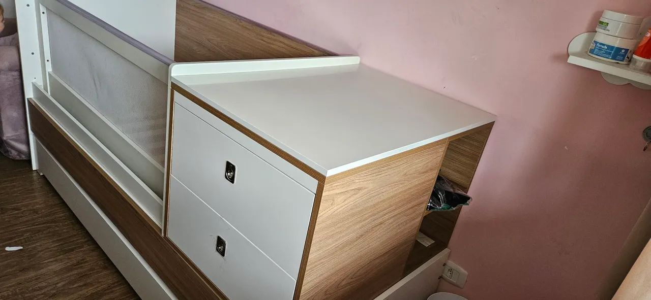 Berço multifuncional + roupeiro  - Foto 6