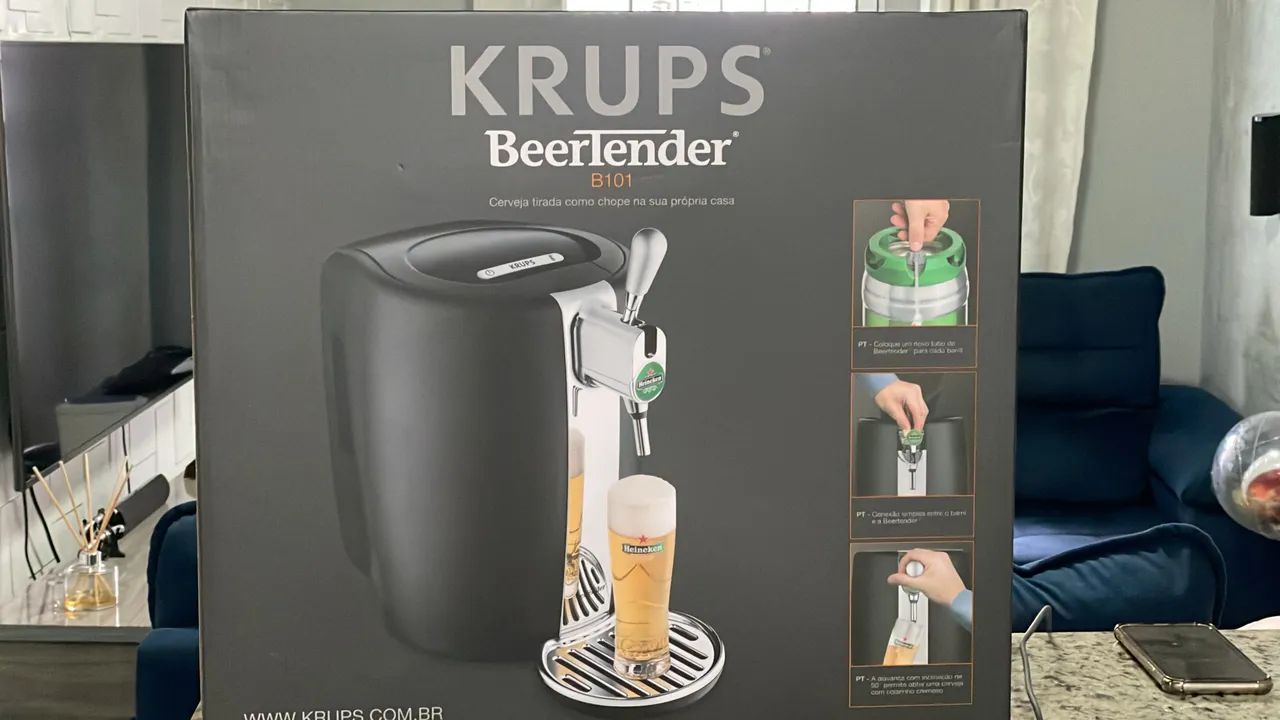 Chopeira Krups Barril Heineken  - Foto 4