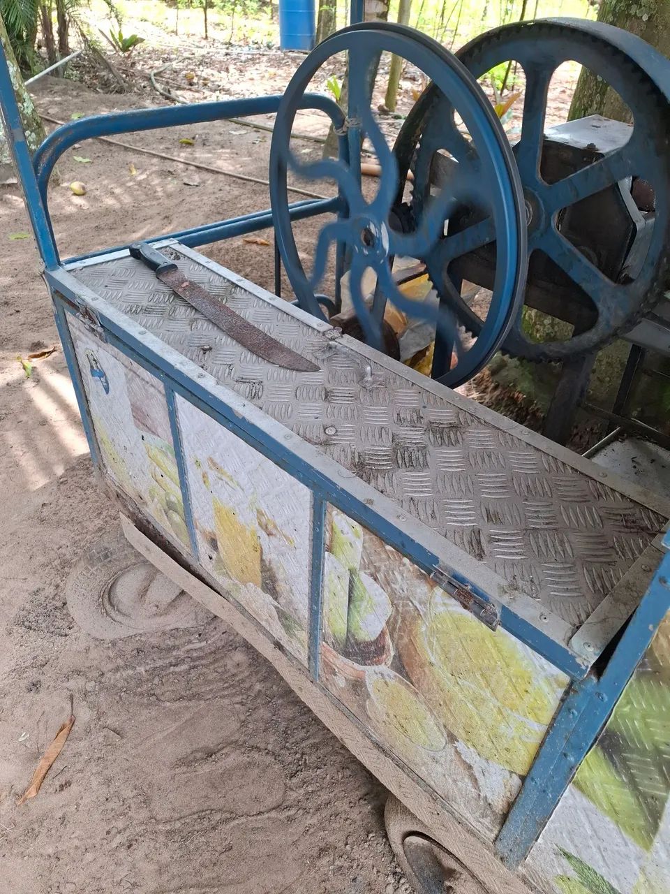 Carro de caldo de cana 
