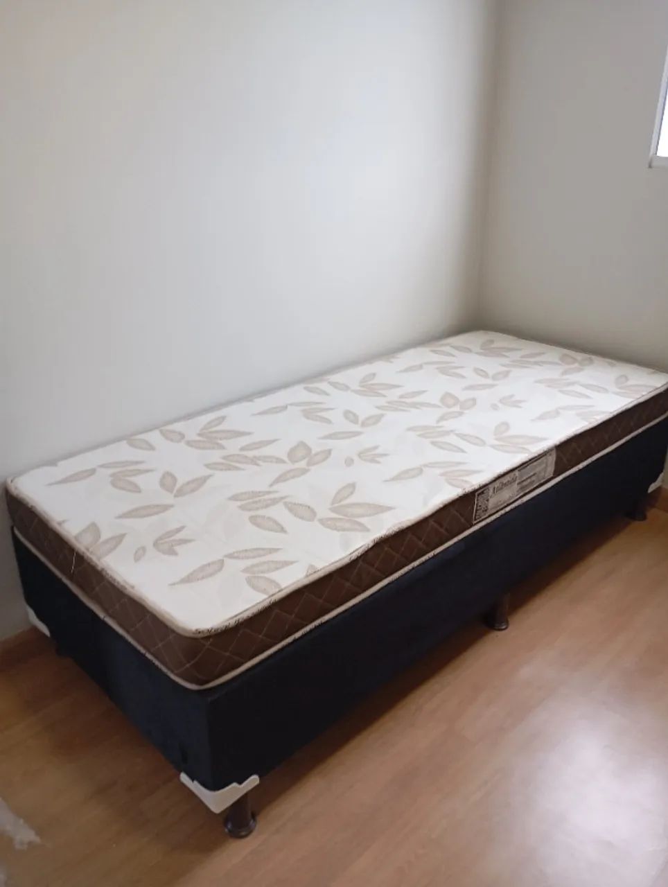 Cama Box Solteiro Colchão D33 Nova  - Foto 3