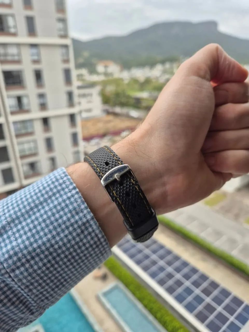 Tissot PRC 200 (T055417A), pulseira em borracha e recém revisado - Foto 2