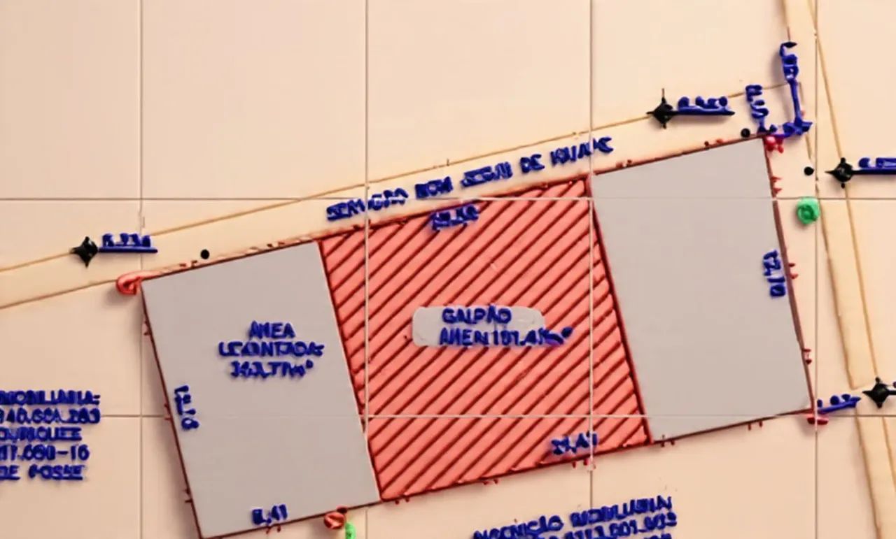 Galpão com casa 