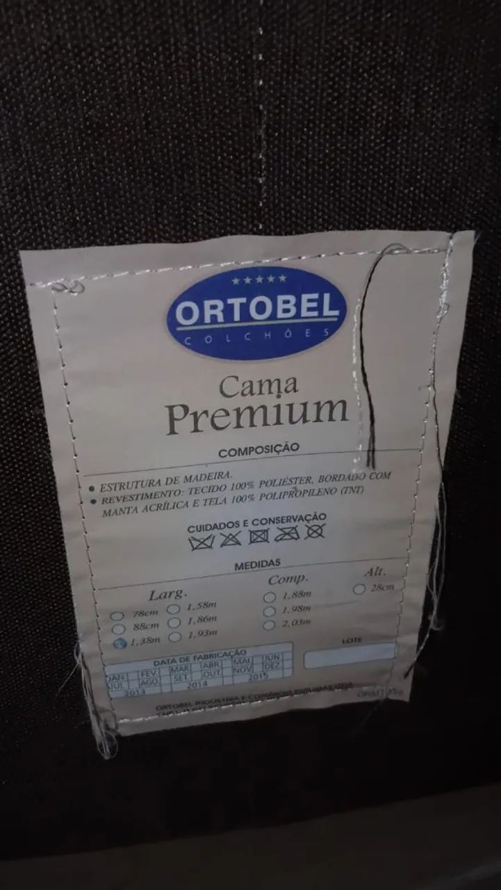 Cama box de casal com cabeceira  - Foto 2