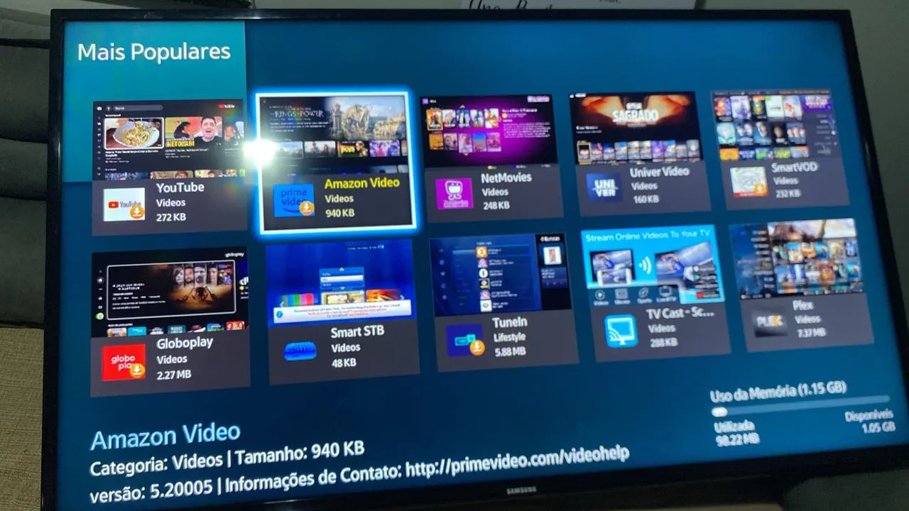 TV SMART SAMSUNG 55polegadas - Foto 2