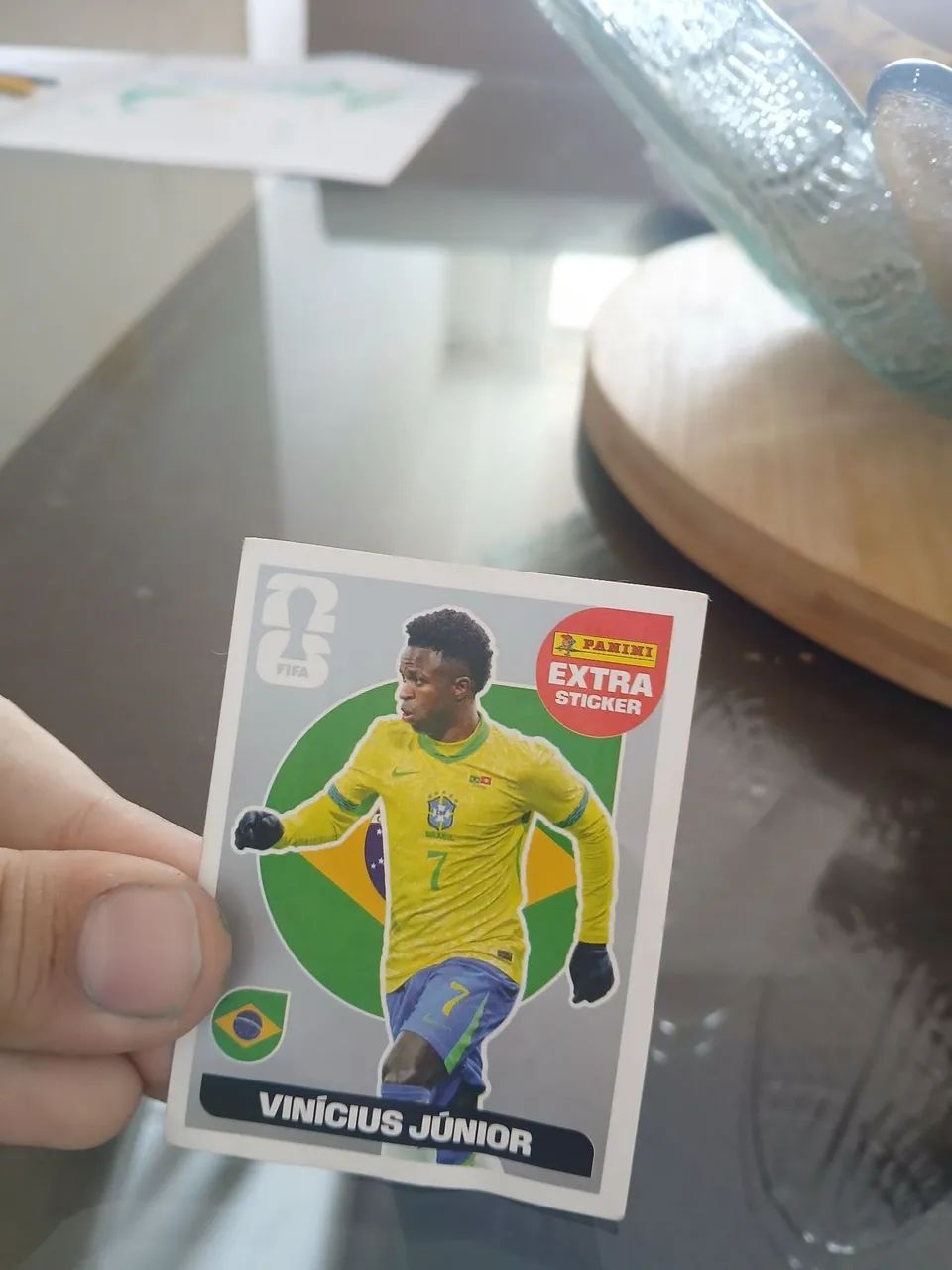 Figurinha do Vinicius jr prata 2026