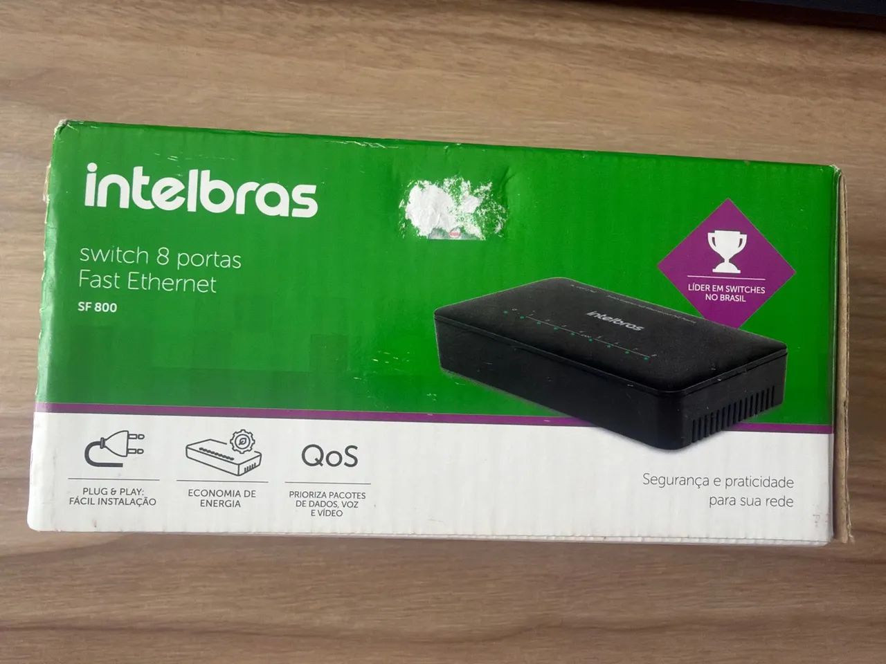 Switch Intelbras 8 Portas  - SF 800