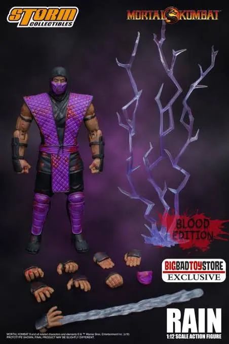Rain Storm Collectibles Exclusive Special Edition Mortal Kombat 