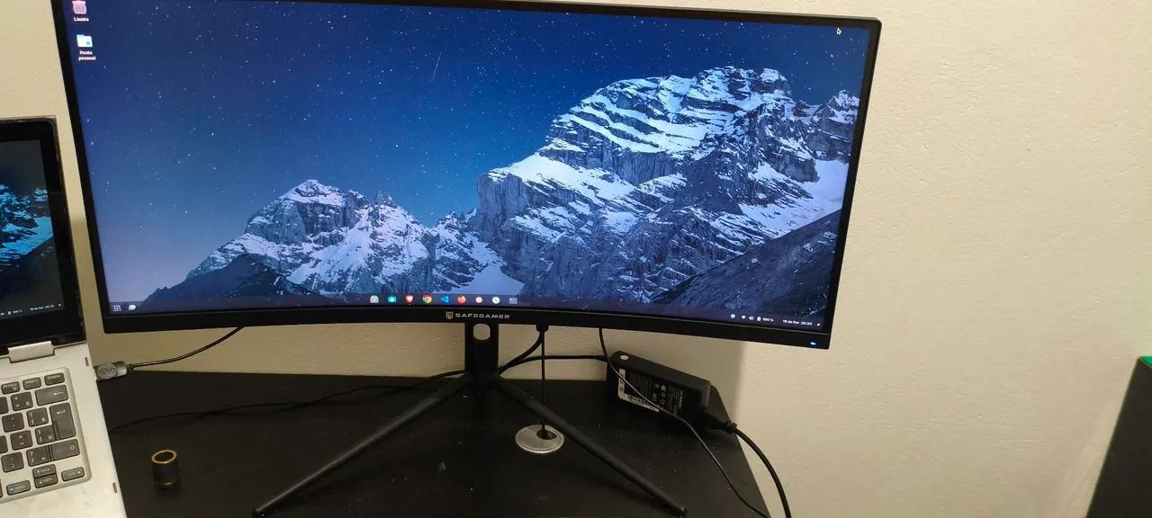 Monitor Gamer Ultrawide Curvo SafeGamer 30" Polegadas  - Foto 2