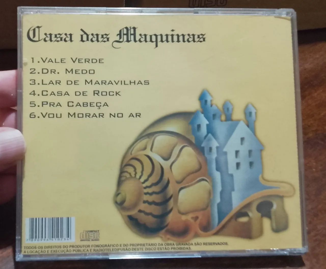 CD Casa das Máquinas - Ensaio 2007 (Edição Limitada) - Foto 3