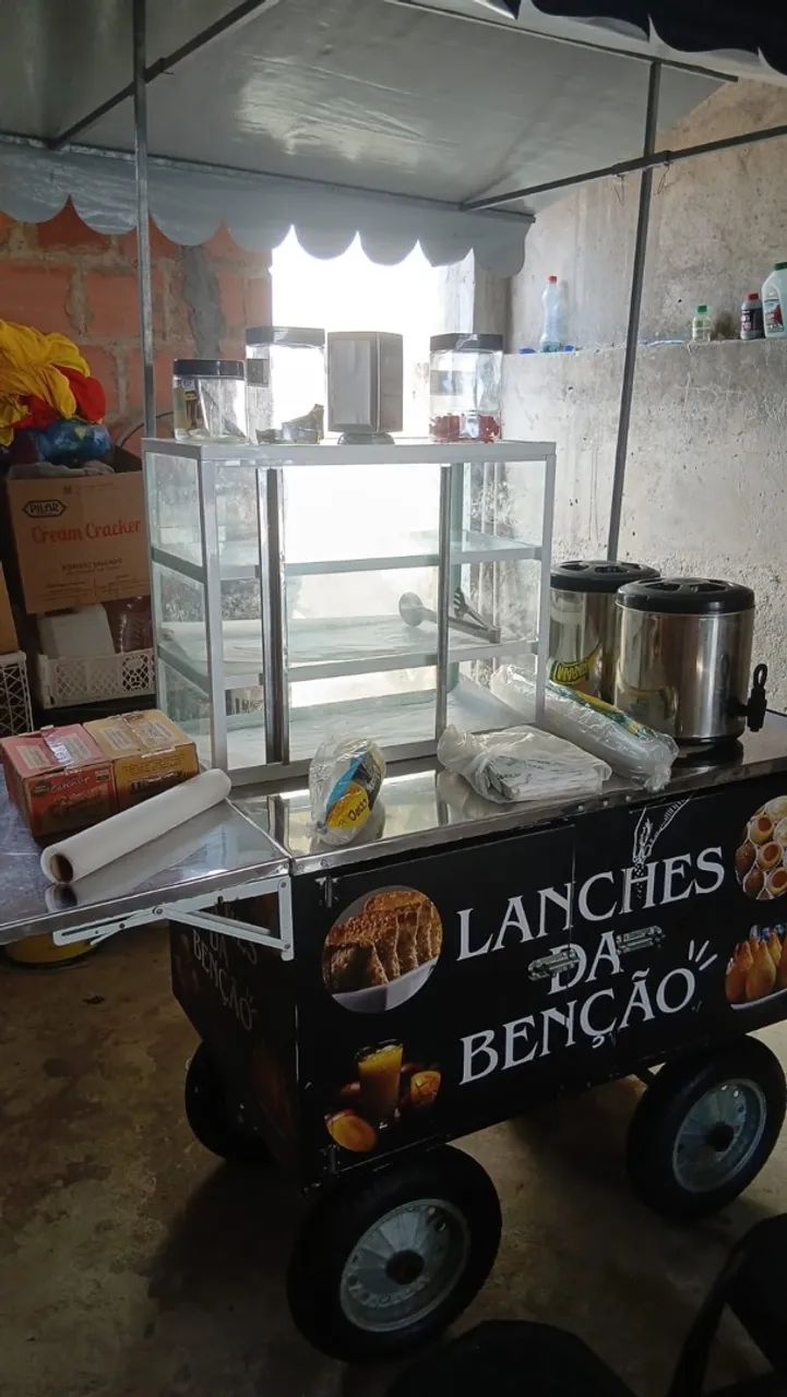 Carinho de lanches - Foto 2