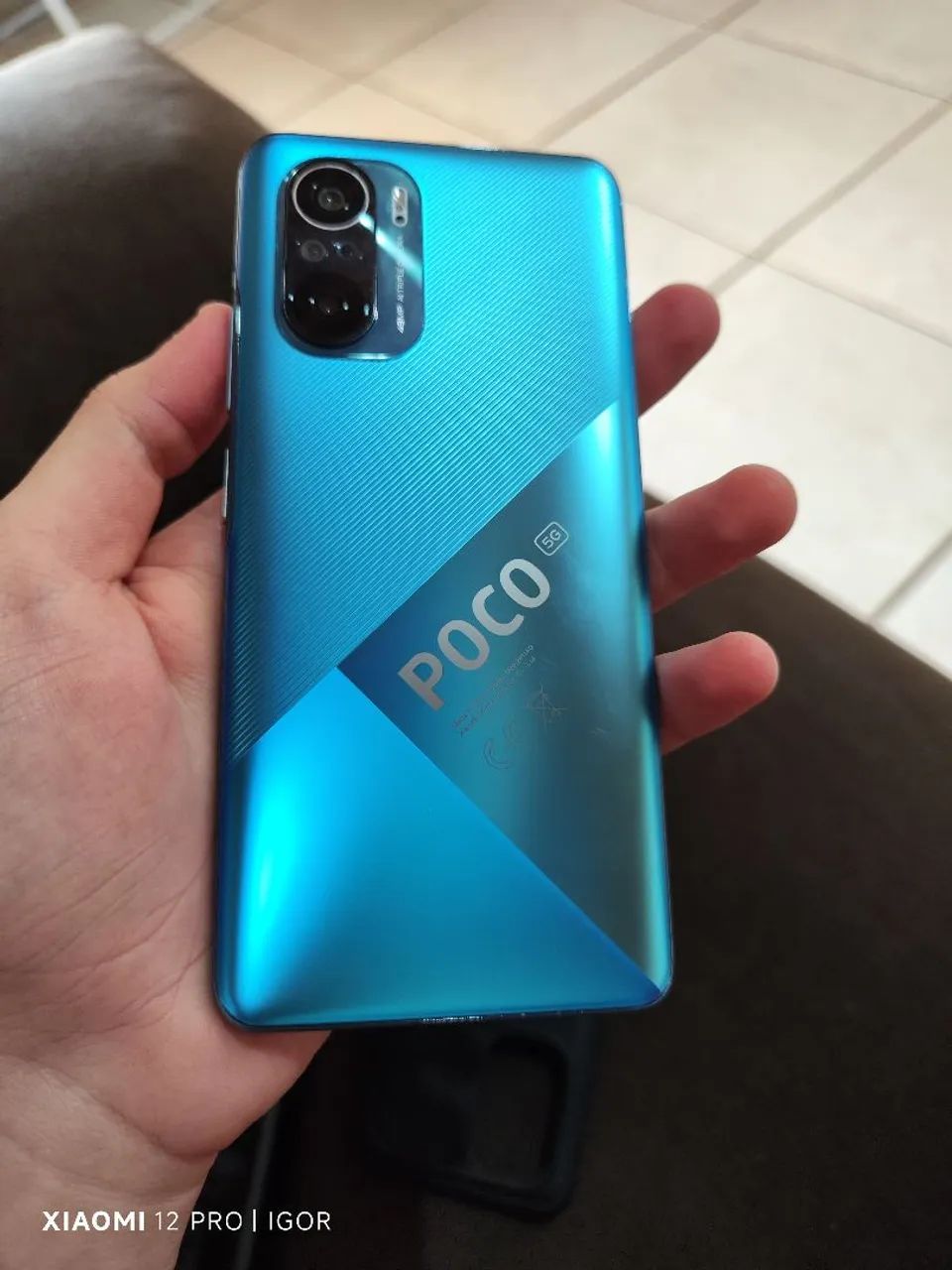Poco F3 Azul 6/128 - Celulares e Smartphones - Chapadão do Sul