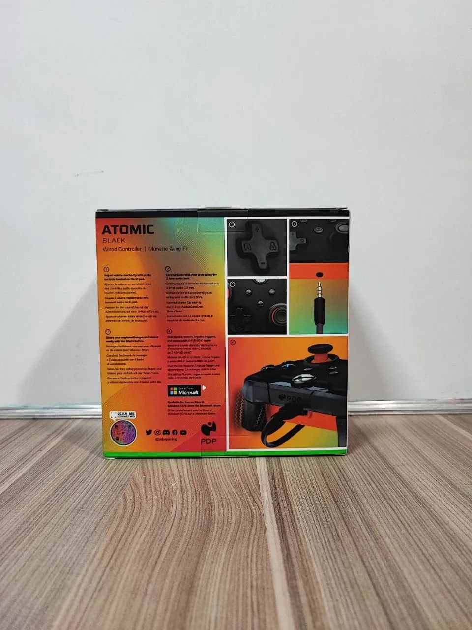 Controle PDP para Xbox e PC - Atomic Black - Foto 2