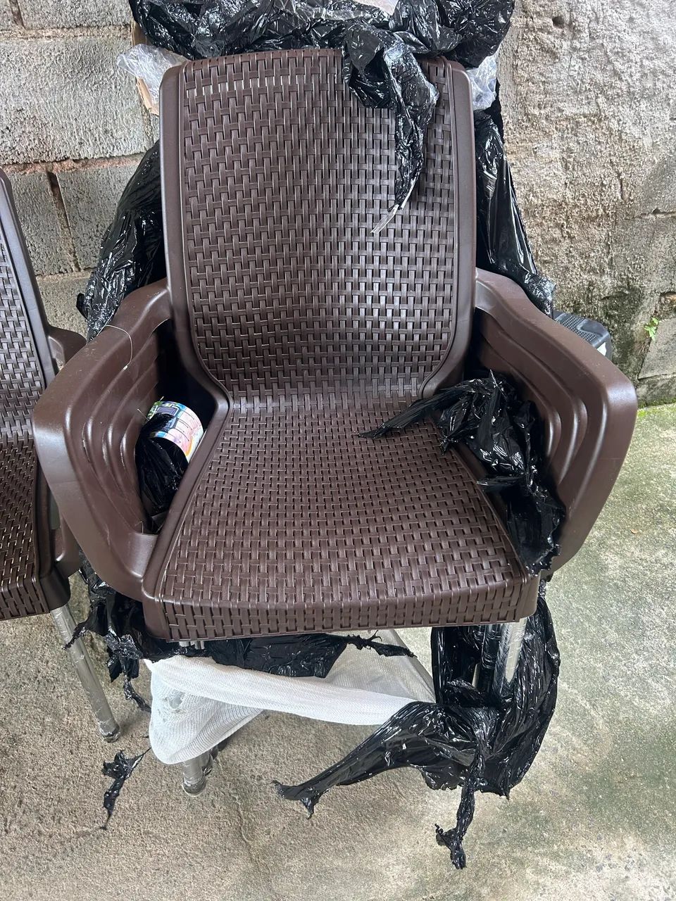 Vende - se kit 4 Poltrona Reforçada Rattan - Foto 3