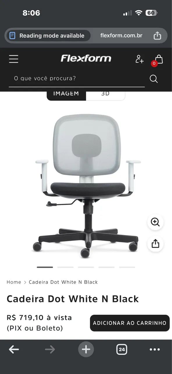 Cadeira Dot Flexform - Foto 5