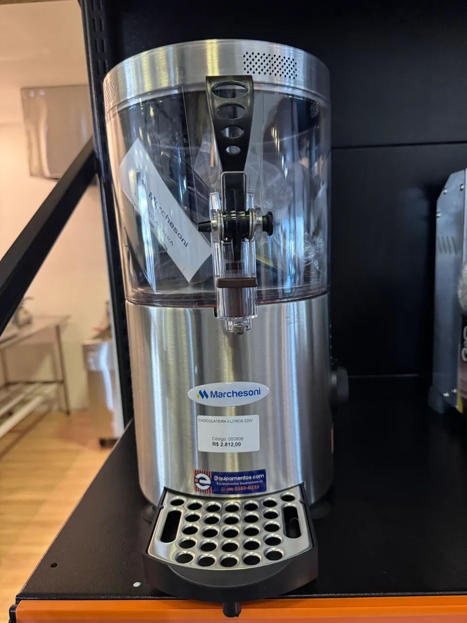 Máquina de Chocolate quente 3 litros 220v Nova  - Foto 2
