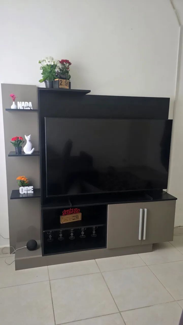 Rack de sala painel para TV até 55' - Foto 5