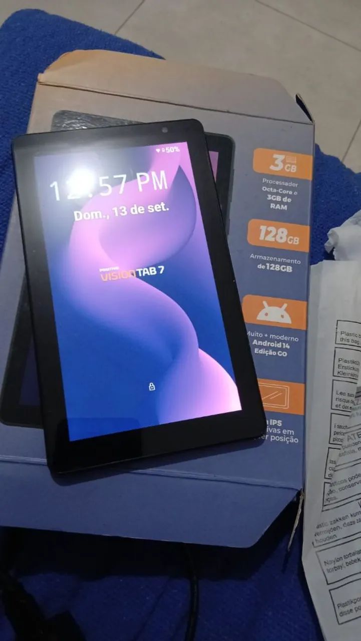 Tablet Positivo Vision 7 3Gb Ram e 128Gb armazenamento - Foto 2