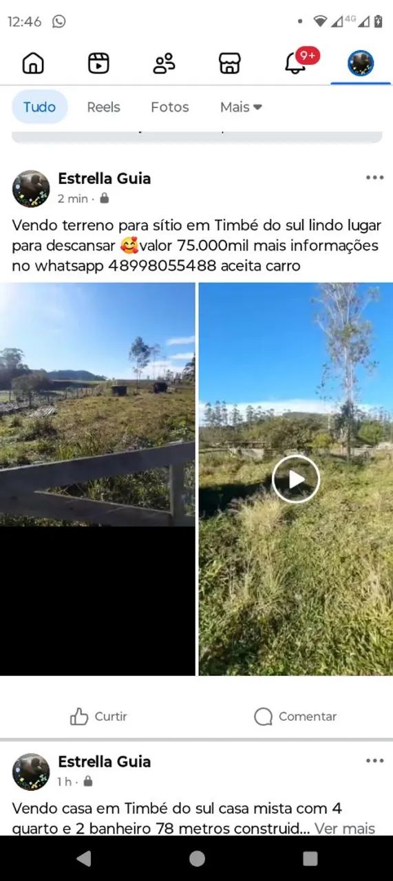 Vendo terreno pra sitio - Foto 2