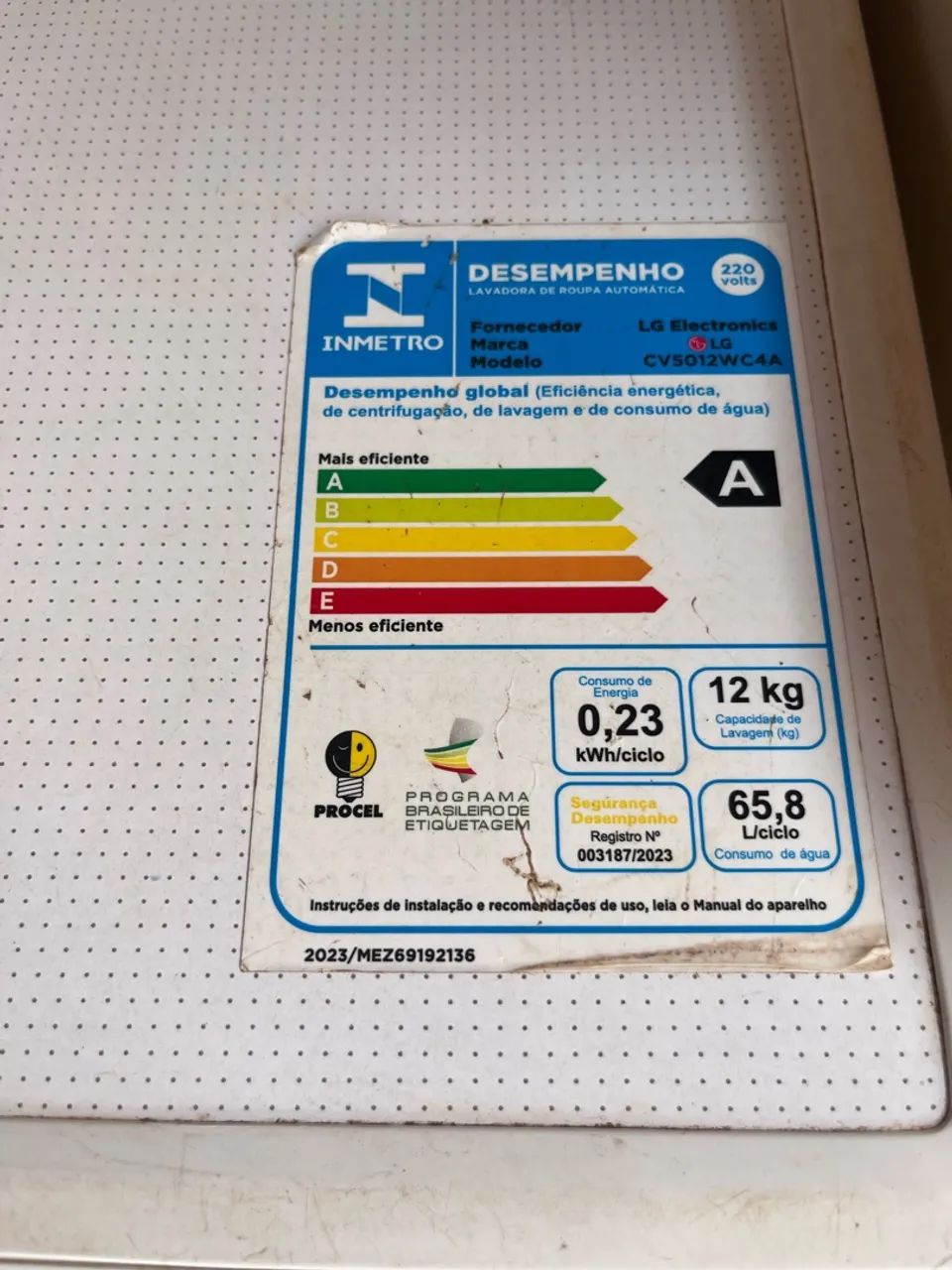 Lava e seca LG 12 KG - Foto 4