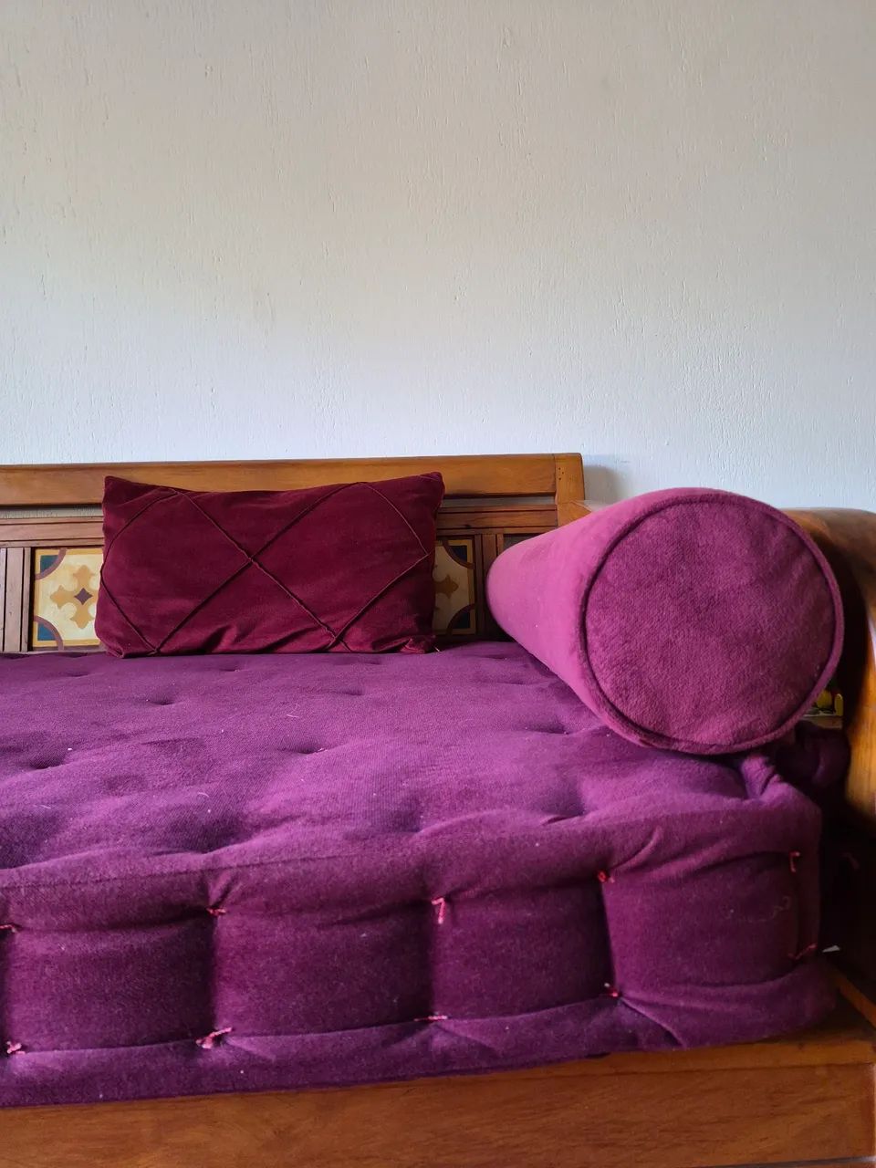 Sofá Cama Madeira Maciça  - Foto 3