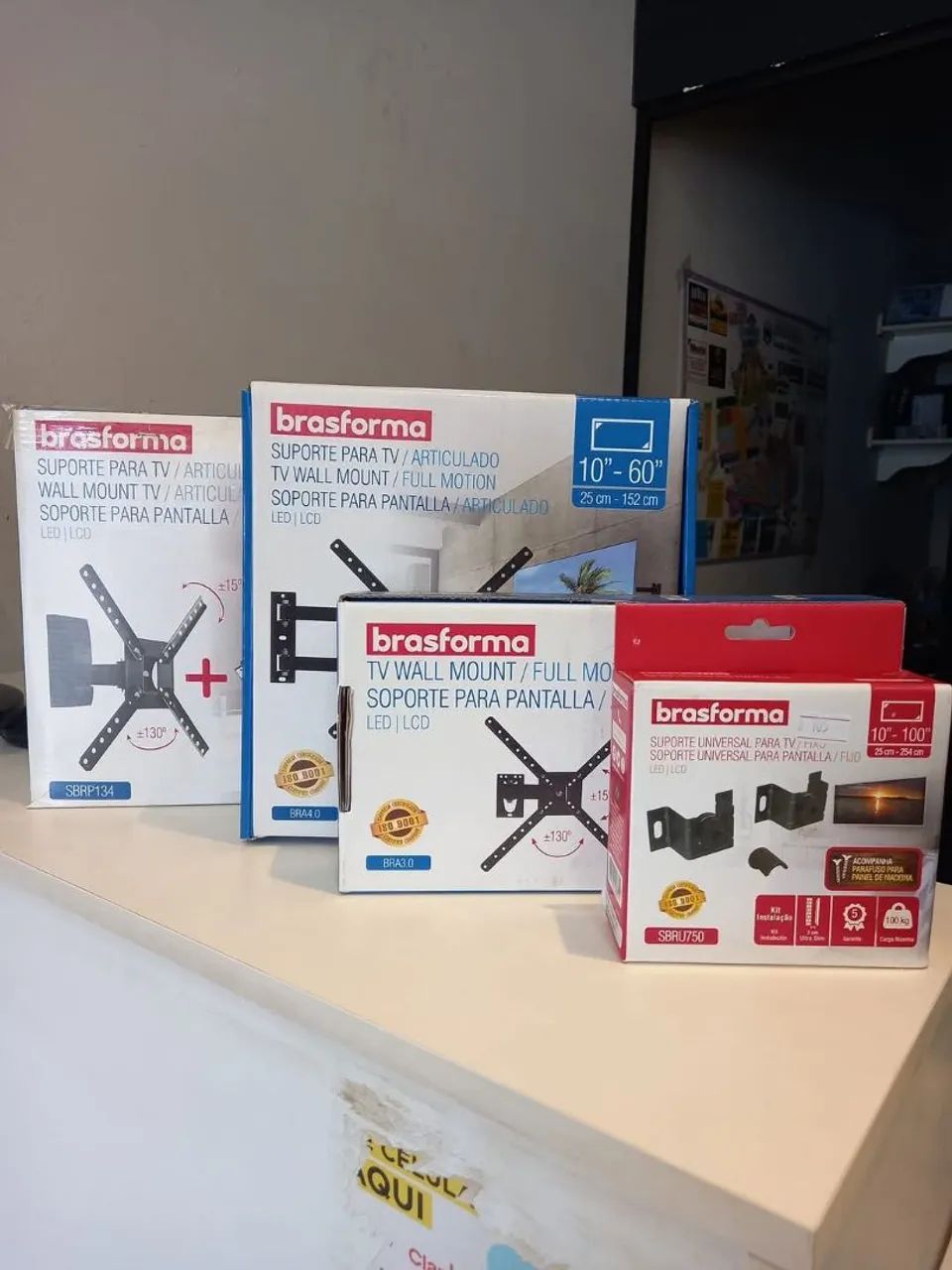 Suporte de tv fixo e móvel  - Foto 2