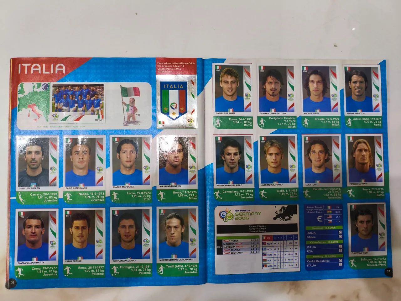 Album de figurinhas Completo da Copa do Mundo de 2006 - Foto 3