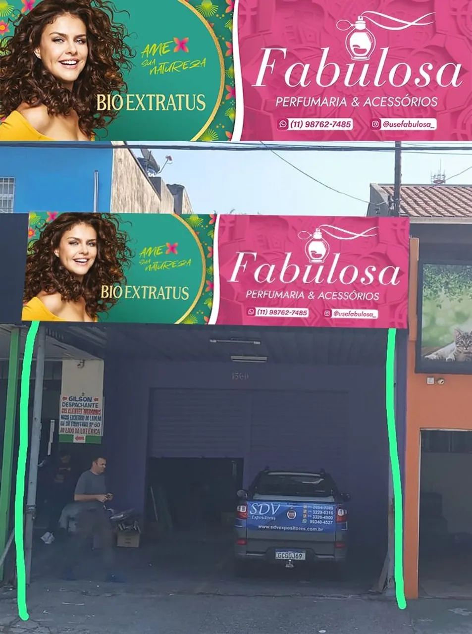 Perfumaria na avenida Servidei Demarchi 