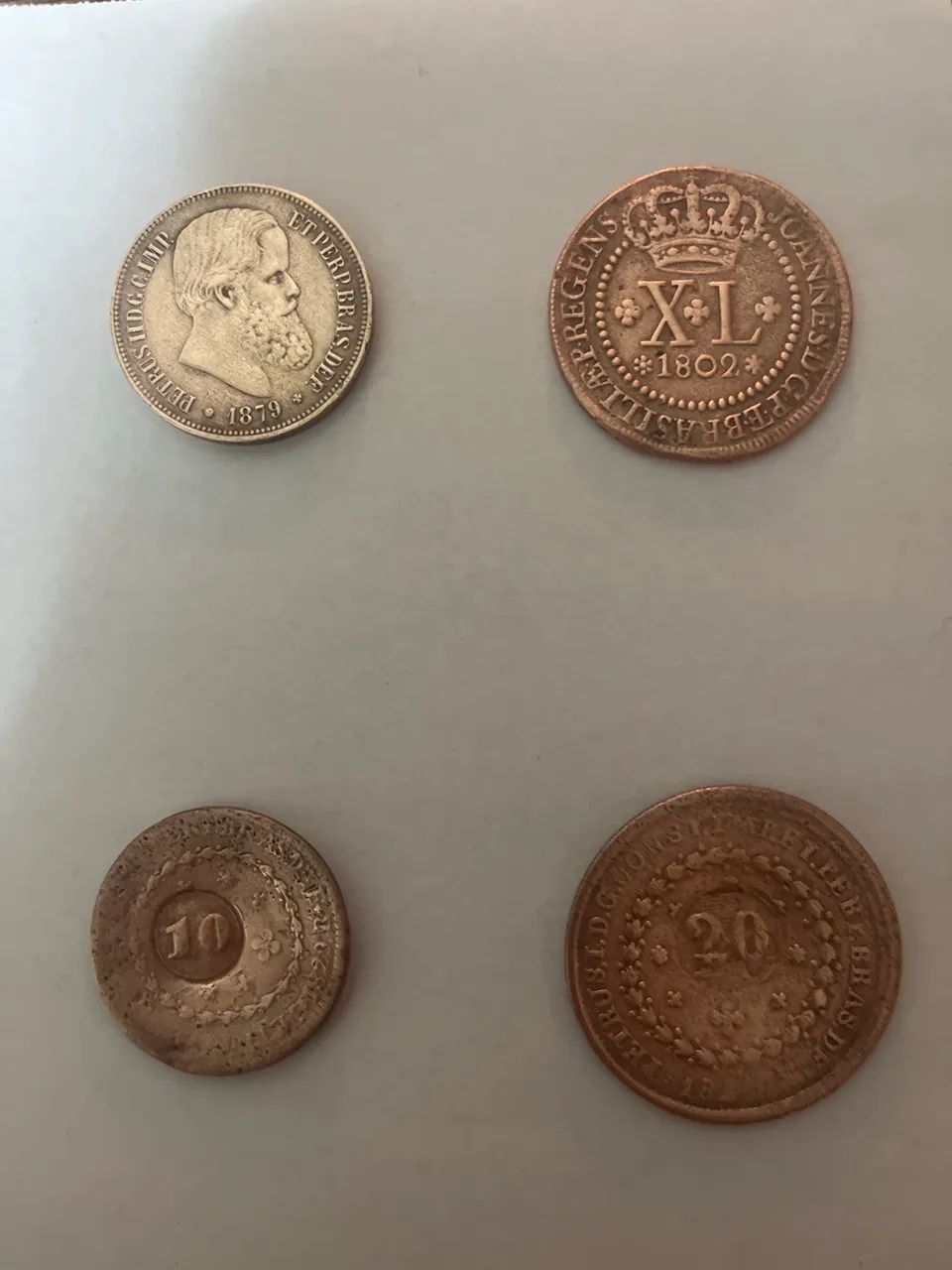 Moedas Antigas - Foto 2
