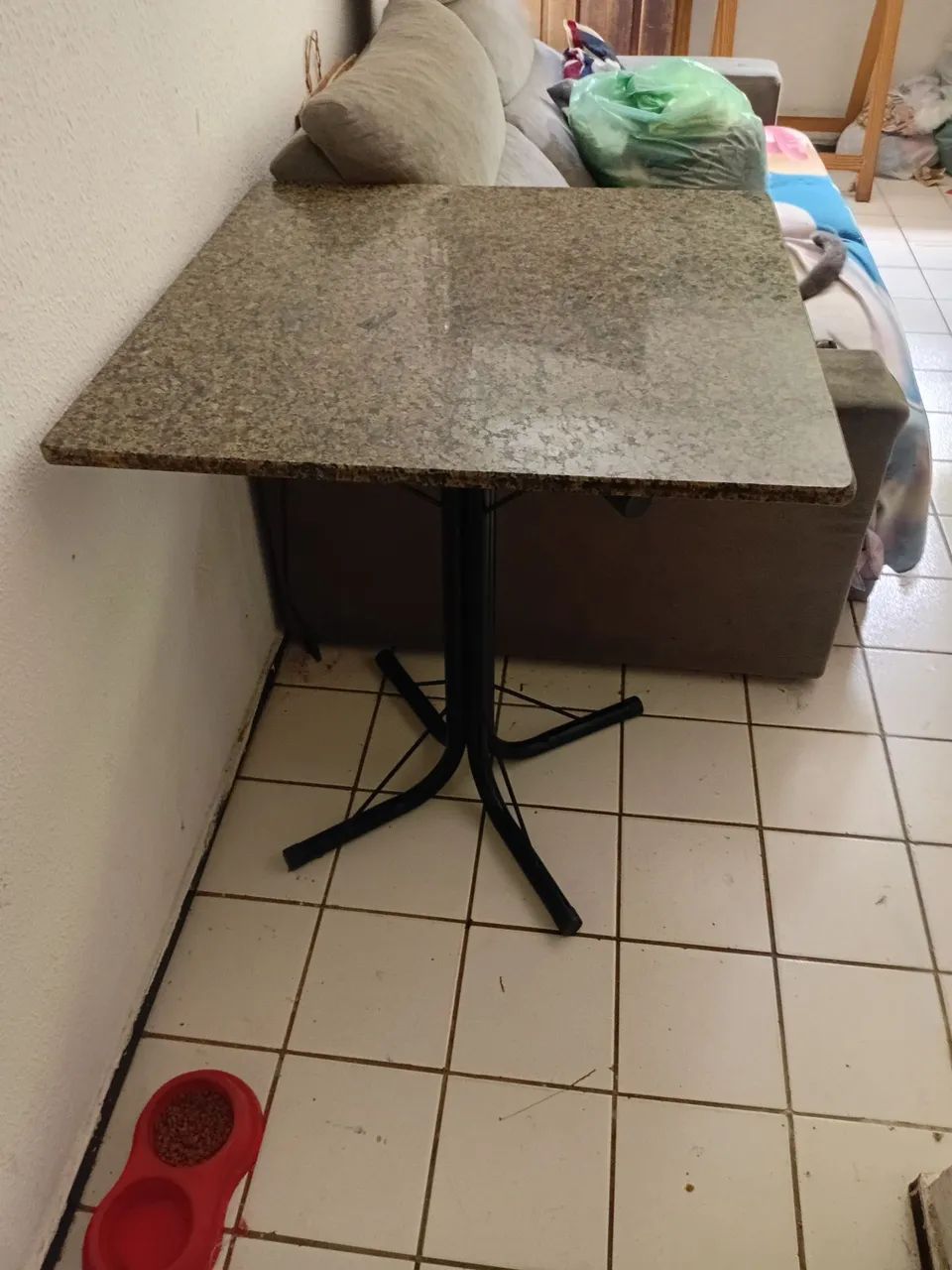 Mesa de mármore quadrada - Foto 2