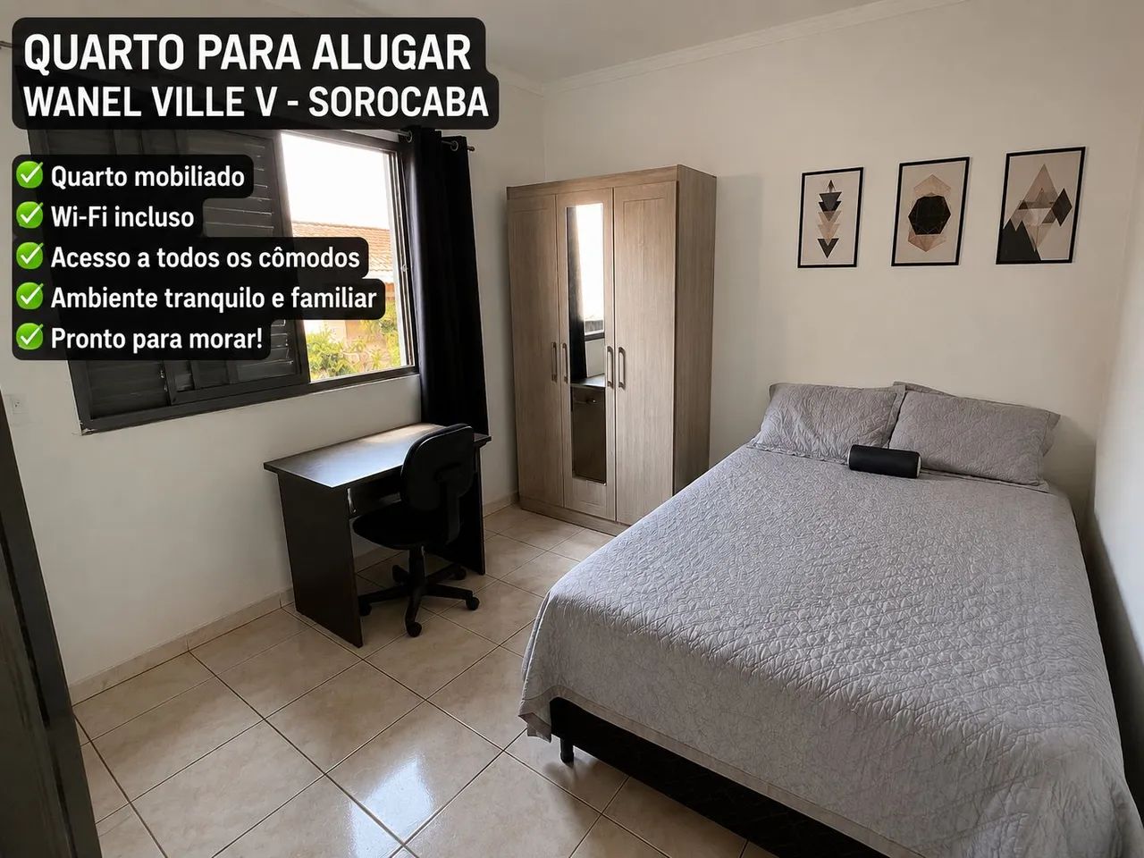 Aluga-se Quarto - Sorocaba/SP