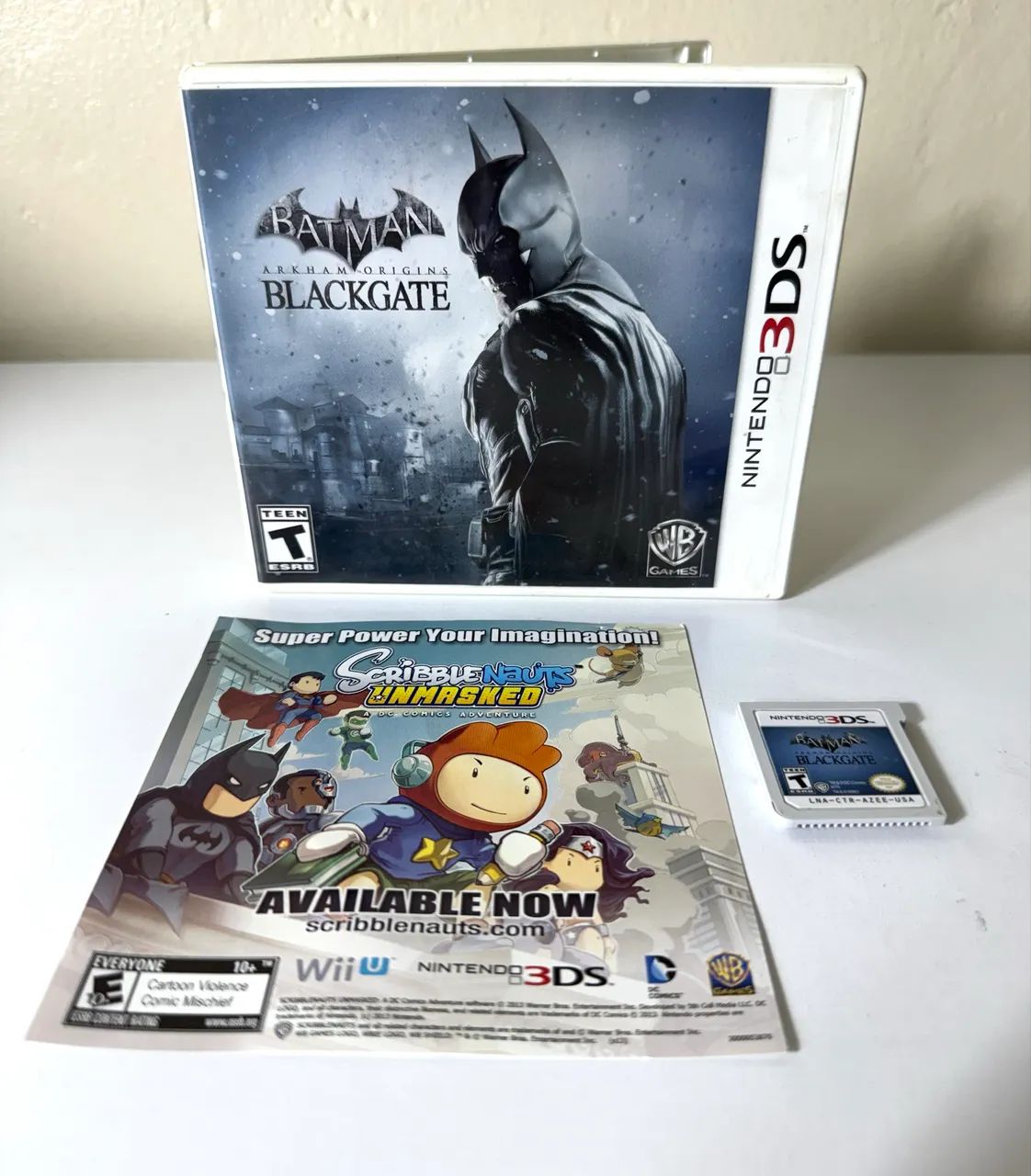 Batman Blackgate Nintendo 3Ds 