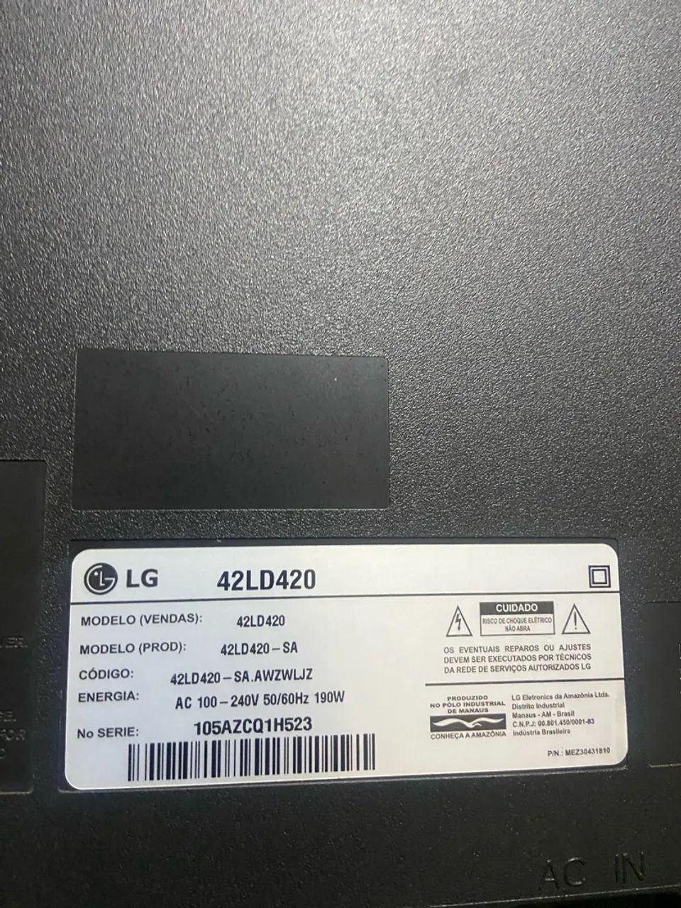 TV LG 42 polegadas  - Foto 3